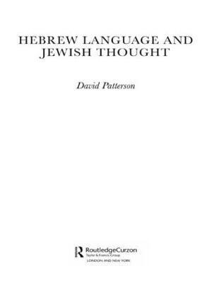 Hebrew Language and Jewish Thought 1