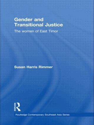 Susan Harris Rimmer - Gender and Transitional Justice, Inbunden