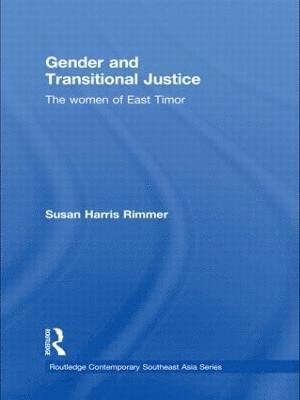bokomslag Gender and Transitional Justice