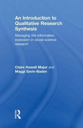 Introduction to Qualitative Research Synthesis