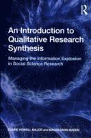 bokomslag An Introduction to Qualitative Research Synthesis