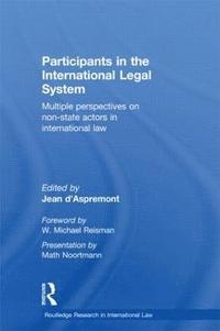 bokomslag Participants in the International Legal System