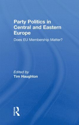 bokomslag Party Politics in Central and Eastern Europe