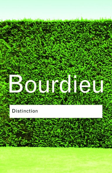 Pierre Bourdieu - Distinction, Häftad