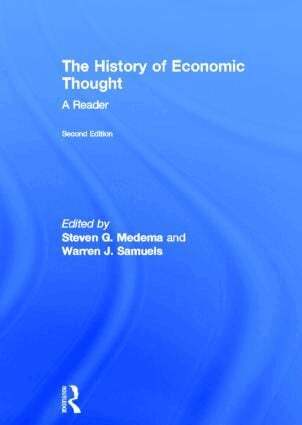 Steven G Medema, Warren J. Samuels - History of Economic Thought, Inbunden