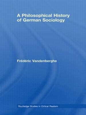 A Philosophical History of German Sociology 1