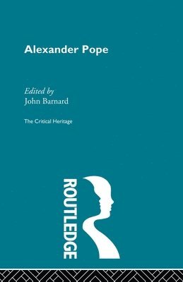 John Barnard - Alexander Pope, Häftad
