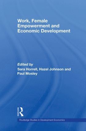 bokomslag Work, Female Empowerment and Economic Development