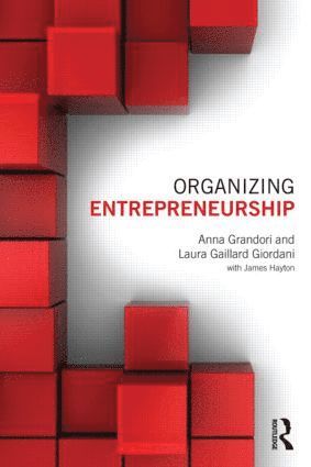 Organizing Entrepreneurship 1