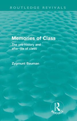 bokomslag Memories of Class (Routledge Revivals)