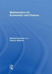 bokomslag Mathematics for Economics and Finance