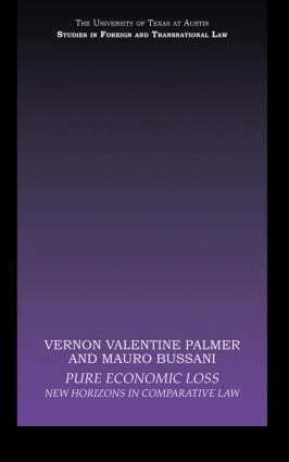 Vernon Valentine Palmer, Mauro Bussani - Pure Economic Loss, Häftad