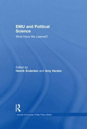 Henrik Enderlein, Amy Verdun - EMU and Political Science, Inbunden
