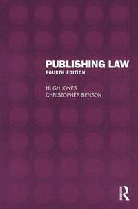 bokomslag Publishing Law