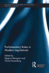 bokomslag Parliamentary Roles in Modern Legislatures