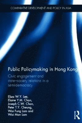 bokomslag Public Policymaking in Hong Kong