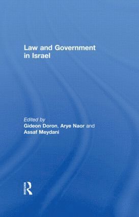 bokomslag Law and Government in Israel