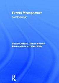 bokomslag Events Management: An Introduction