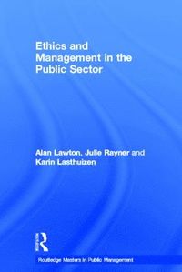 bokomslag Ethics and Management in the Public Sector