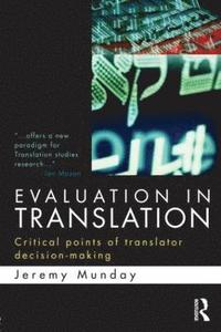 bokomslag Evaluation in Translation