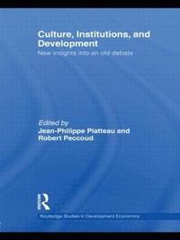 bokomslag Culture, Institutions, and Development