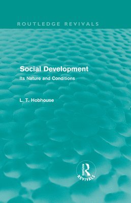 Social Development (Routledge Revivals)