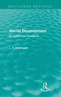 bokomslag Social Development (Routledge Revivals)