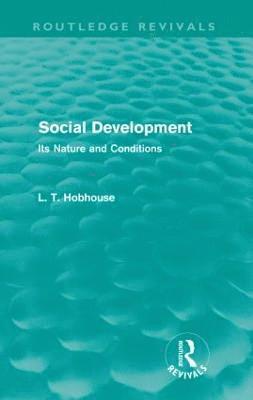 Social Development (Routledge Revivals) 1