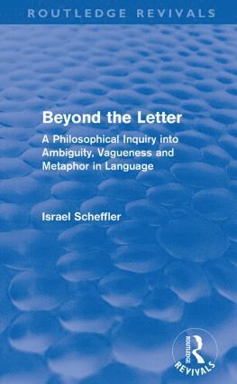 bokomslag Beyond the Letter (Routledge Revivals)