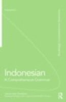 Indonesian: A Comprehensive Grammar 1