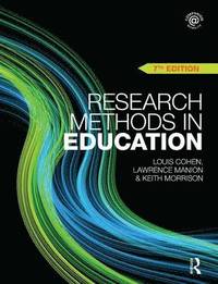 bokomslag Research Methods in Education