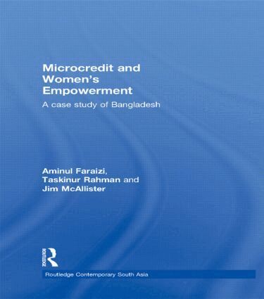 Aminul Faraizi, Taskinur Rahman, Jim McAllister - Microcredit and Women's Empowerment, Inbunden