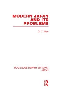 bokomslag Modern Japan and its Problems