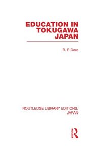 bokomslag Education in Tokugawa Japan