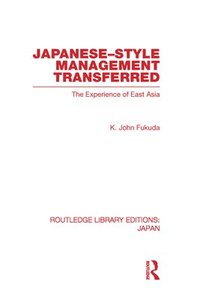 bokomslag Japanese-Style Management Transferred
