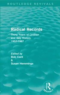 bokomslag Radical Records (Routledge Revivals)