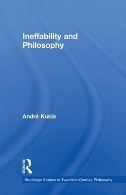 Ineffability and Philosophy 1