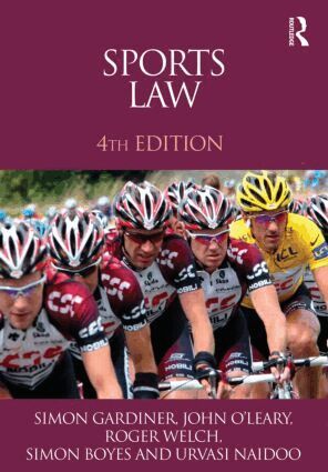 Simon Gardiner, Roger Welch, Simon Boyes, Urvasi Naidoo - Sports Law, Häftad
