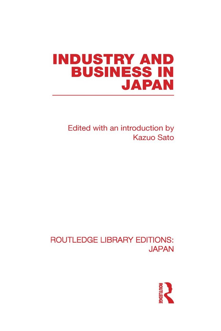 Industry and Business in Japan 1