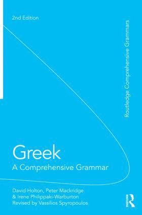 bokomslag Greek: A Comprehensive Grammar of the Modern Language