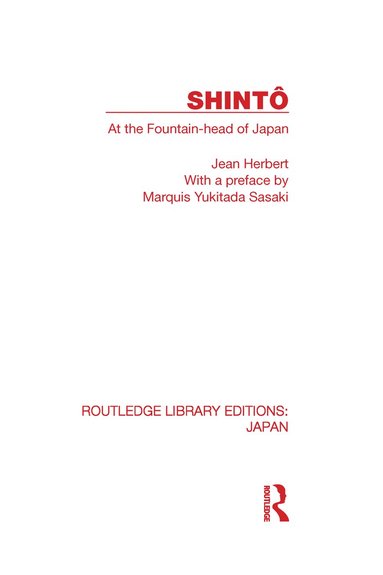 bokomslag Shinto