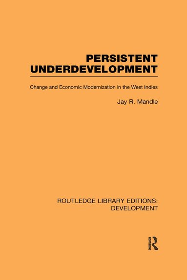 bokomslag Persistent Underdevelopment