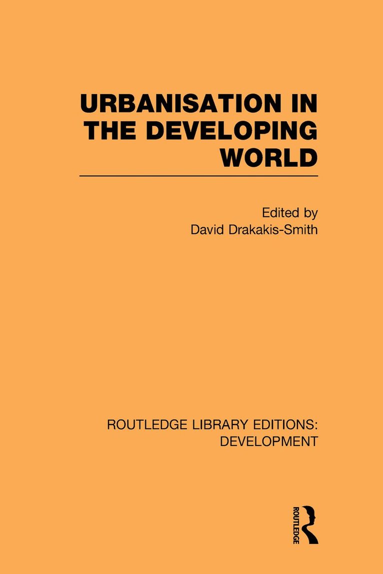 Urbanisation in the Developing World
