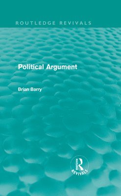 Political Argument (Routledge Revivals) 1