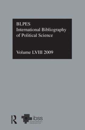 The British Library of Political and Economic Science, The British Library of Political and Eco - IBSS: Political Science: 2009 Vol.58, Inbunden