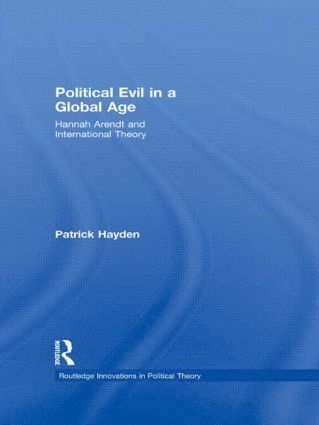 bokomslag Political Evil in a Global Age