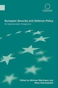 bokomslag European Security and Defence Policy
