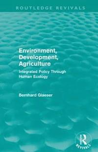 bokomslag Environment, Development, Agriculture