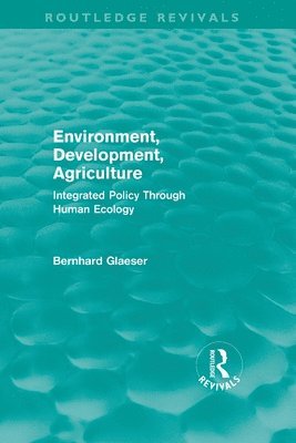 Environment, Development, Agriculture 1