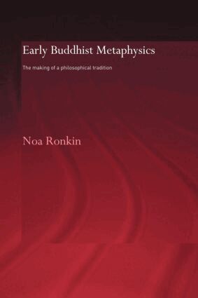 Noa Ronkin - Early Buddhist Metaphysics, Häftad